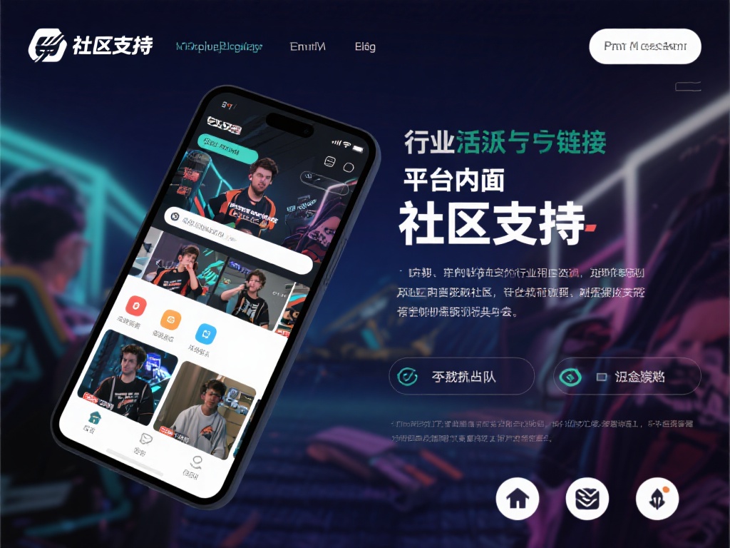 社区支持与行业链接：平台内有活跃的玩家社区和强大的
