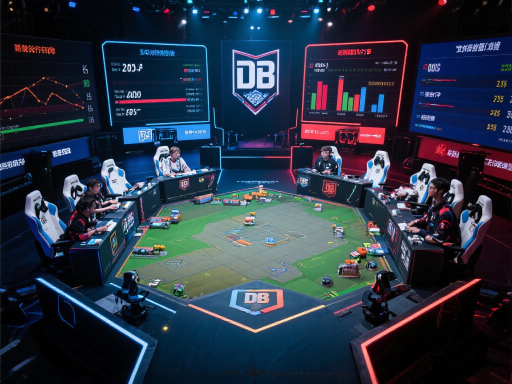在本次DB电竞比赛中，各项数据也提供了深刻的分析价