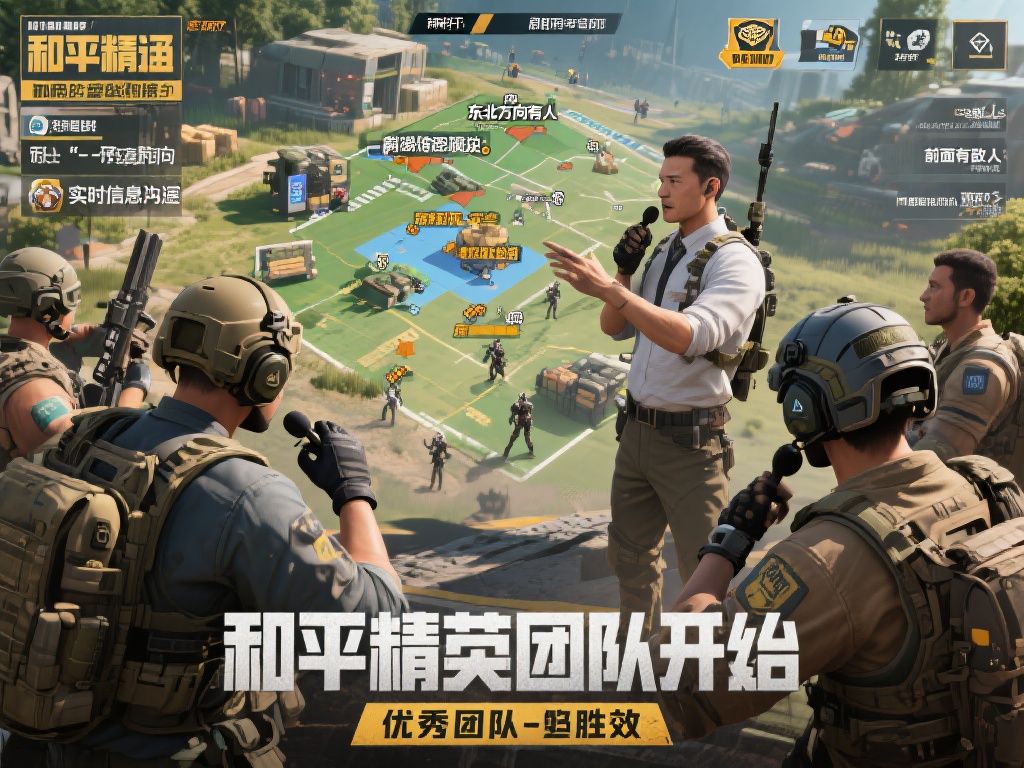 探讨db电竞和平精英团队协作策略，制胜法宝揭秘 